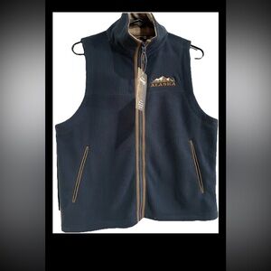 Renegade Club Men’s Navy Blue Men's Vest “Alaska” Size S NWT